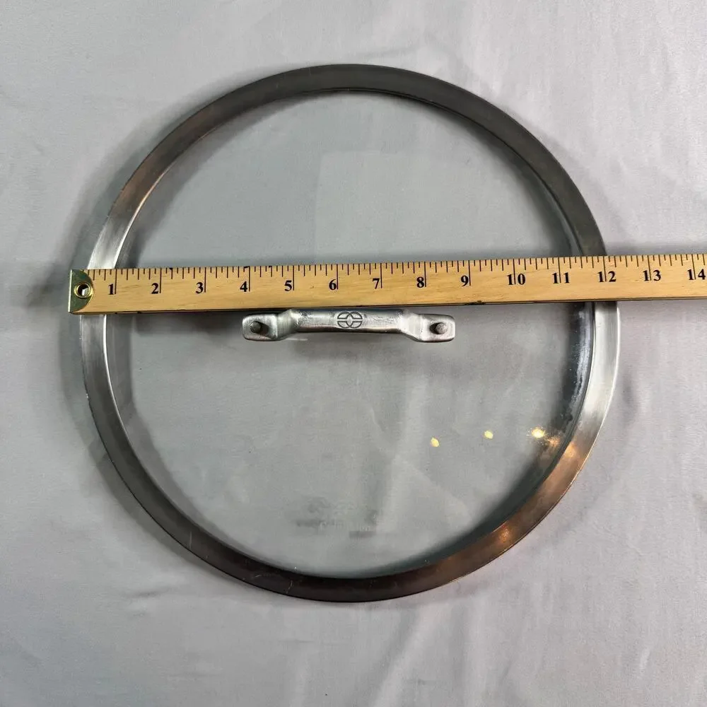 Calphalon Glass Lid Replacement Square Handle Large Cookware Lid RJT121170319